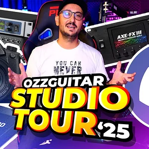 Ozz Guitar Studio Tour 2025